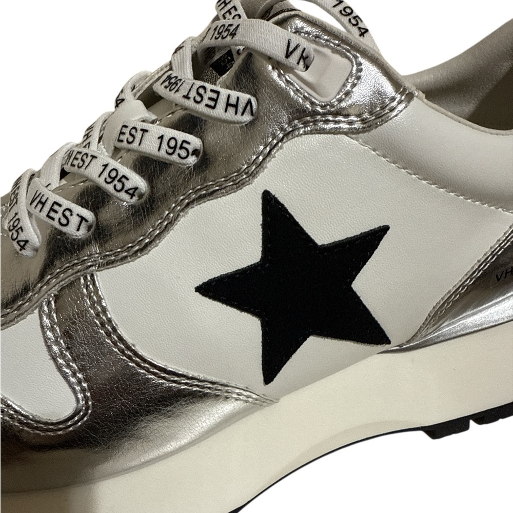 Vintage Havana Major Star Black Suede Retro Platform Sneakers - Picture 3 of 10